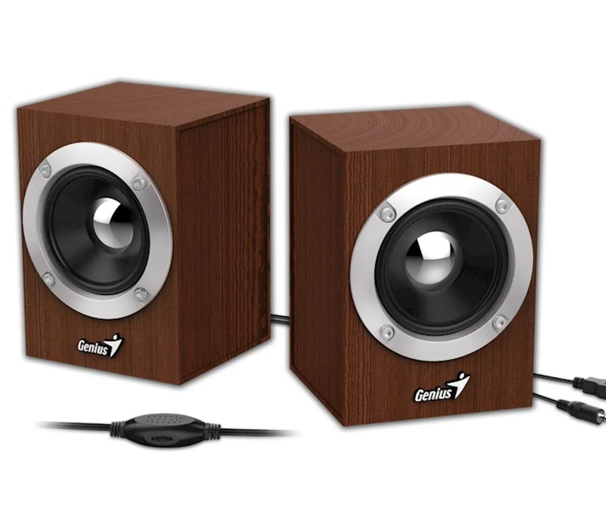 Zvočniki Genius SP-HF280 leseni USB