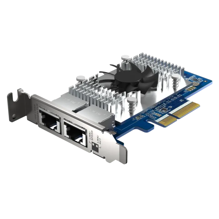 QNAP QXG-10G2T-X710 2x 10GbE RJ45 mrežna kartica