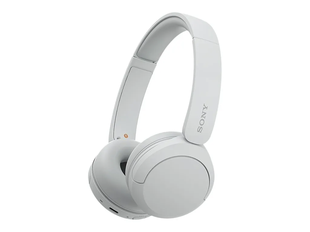 SONY WH-CH520 Headphones with mic on-ear Bluetooth wireless white