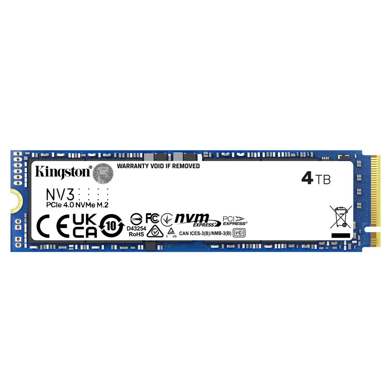 KINGSTON NV3 4TB M.2 PCIe 4.0 NVMe SSD SNV3S/4000G