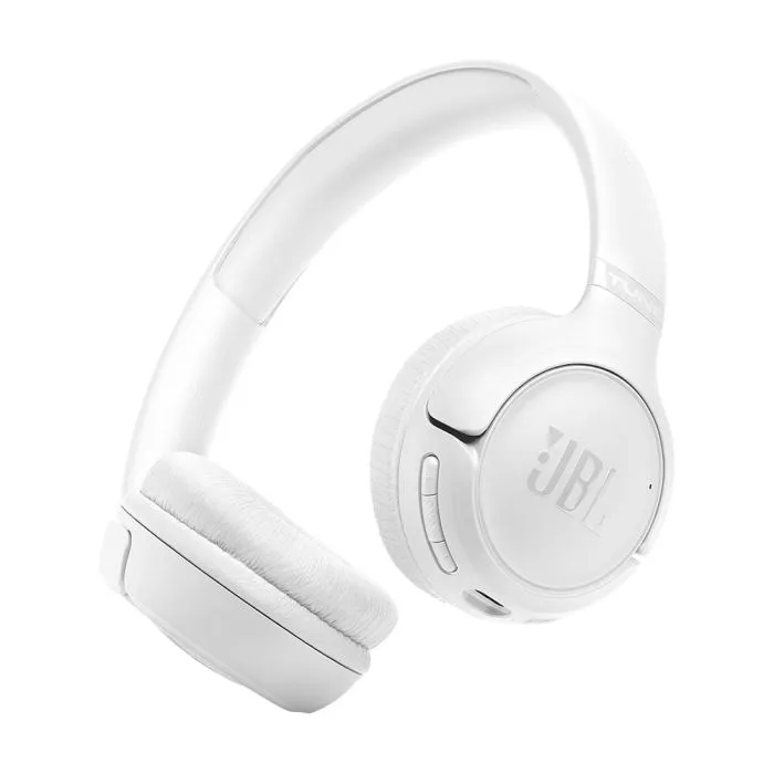 JBL Tune 530BT Bluetooth naglavne brezžične slušalke, bele