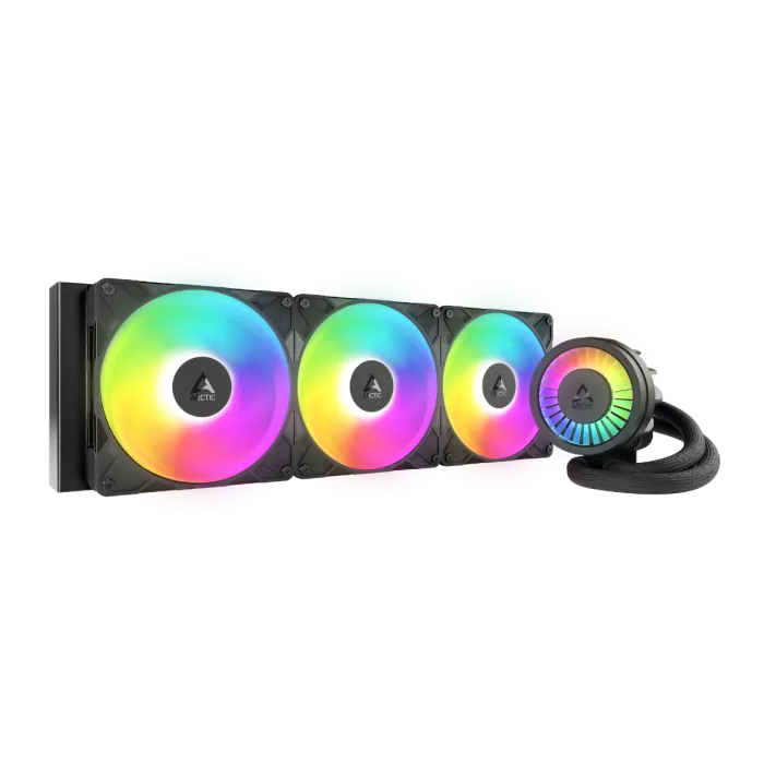 ARCTIC LIQUID FREEZER III PRO 420mm A-RGB vodno hlajenje za INTEL/AMD procesorje (črn)