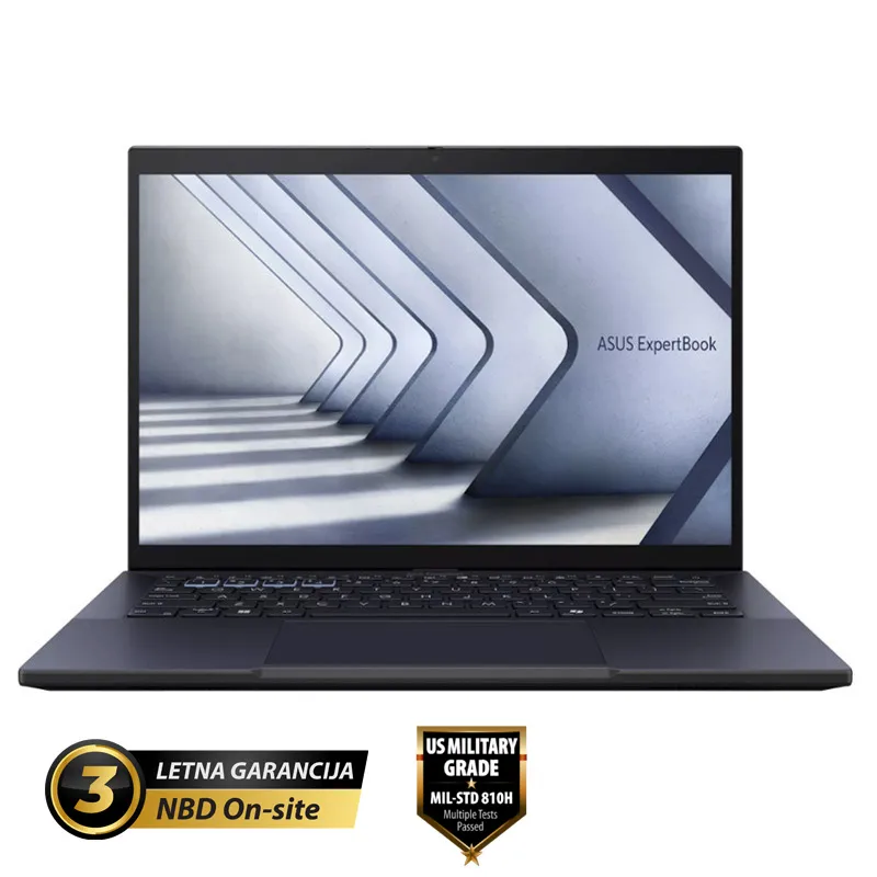 ASUS ExpertBook B3 14" (35,56cm) WQXGA Intel i7 1355U 16GB 1TB RTX2050 Windows 11 Pro prenosni računalnik B3404CVF-WB75D0X