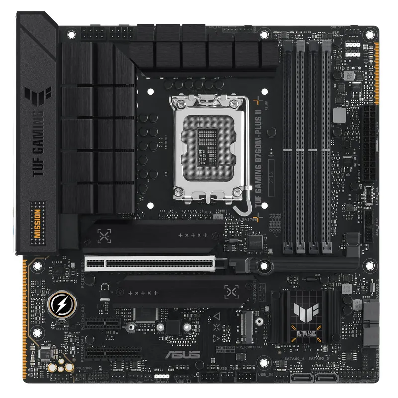 ASUS TUF B760M-PLUS II LGA1700 DDR5 gaming mATX osnovna plošča