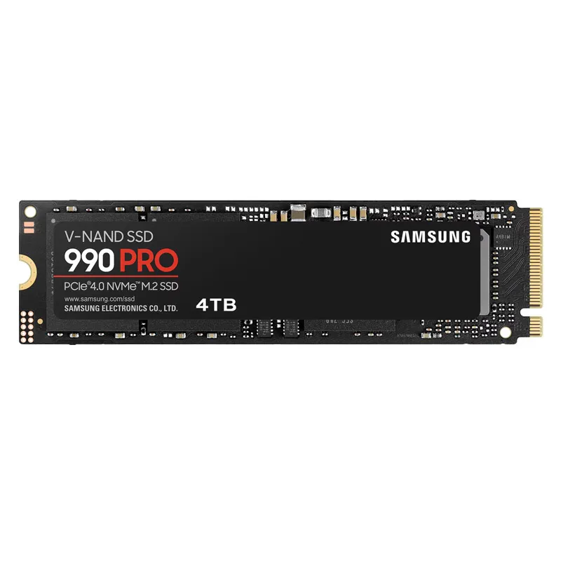 SAMSUNG 990 PRO 4TB M.2 PCIe 4.0 NVMe SSD MZ-V9P4T0BW