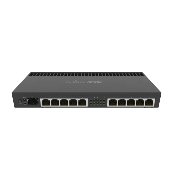 Mikrotik 10 portni Giga usmerjevalnik RB4011iGS+RM