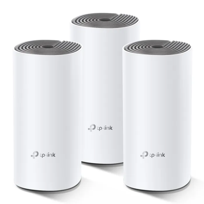 TP-LINK Deco E4 brezžičen Wi-Fi AC1200 Mesh - 3 pack