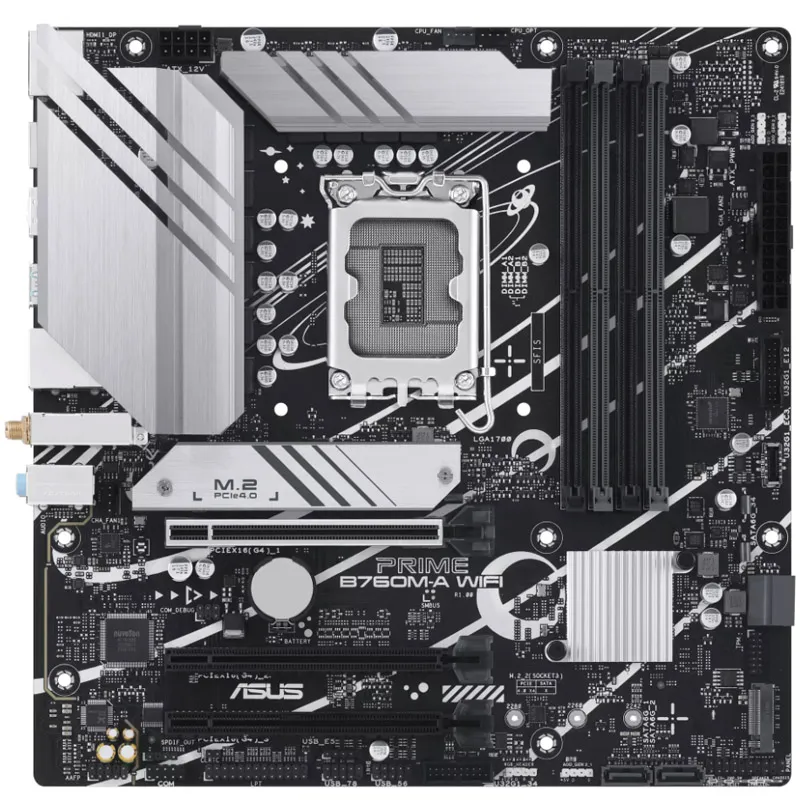 ASUS Prime B760M-A WiFi LGA1700 DDR5 ATX osnovna plošča