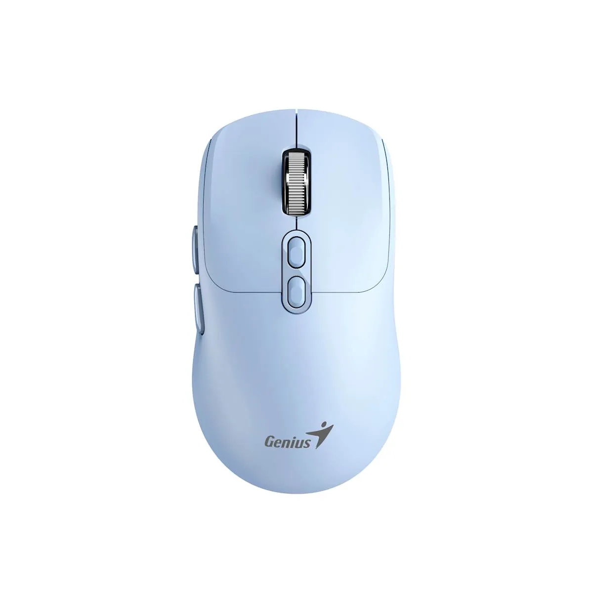 Miška Genius NX-8080S AI, BT in brezžična, modra