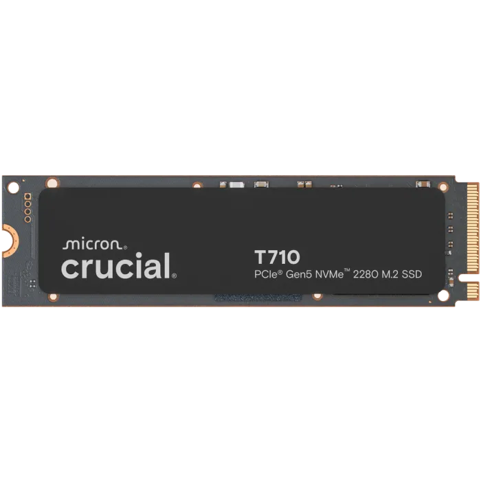Crucial T710 2TB PCIe Gen5 NVMe 2280 M.2 SSD