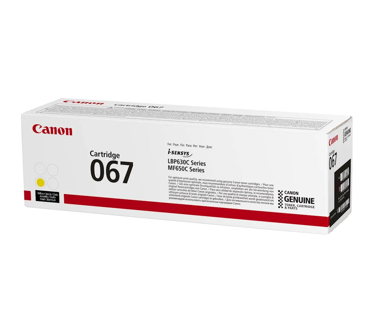 TONER CANON CRG-067Y RUMENA ZA LBP63x, MF65x ZA 1.250 STRANI