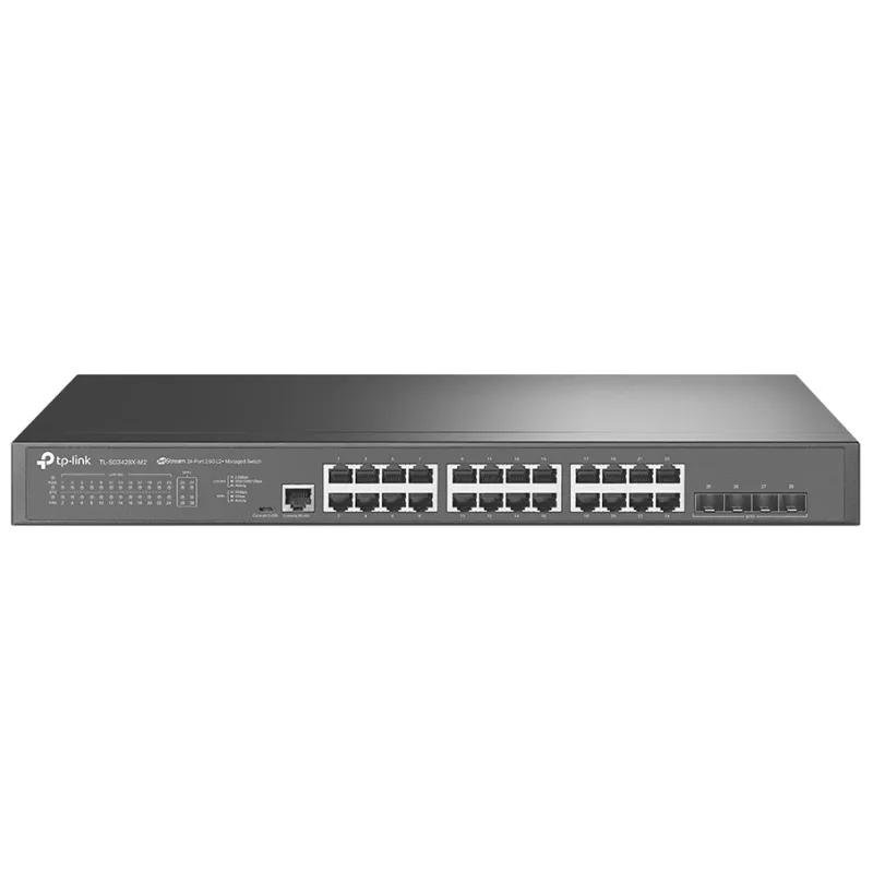 TP-LINK Omada SG3428X-M2 28-port 24x 2.5GBASE-T RJ45 4x 10Gbps SFP+ L3 Managed mrežno stikalo switch