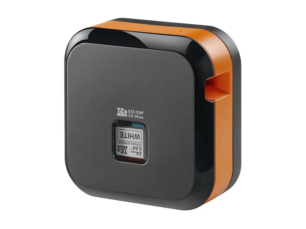 BROTHER PT-E720BT Cube professional Bluetooth labelling machine designed for building industry users labels up to 24 mm wide
