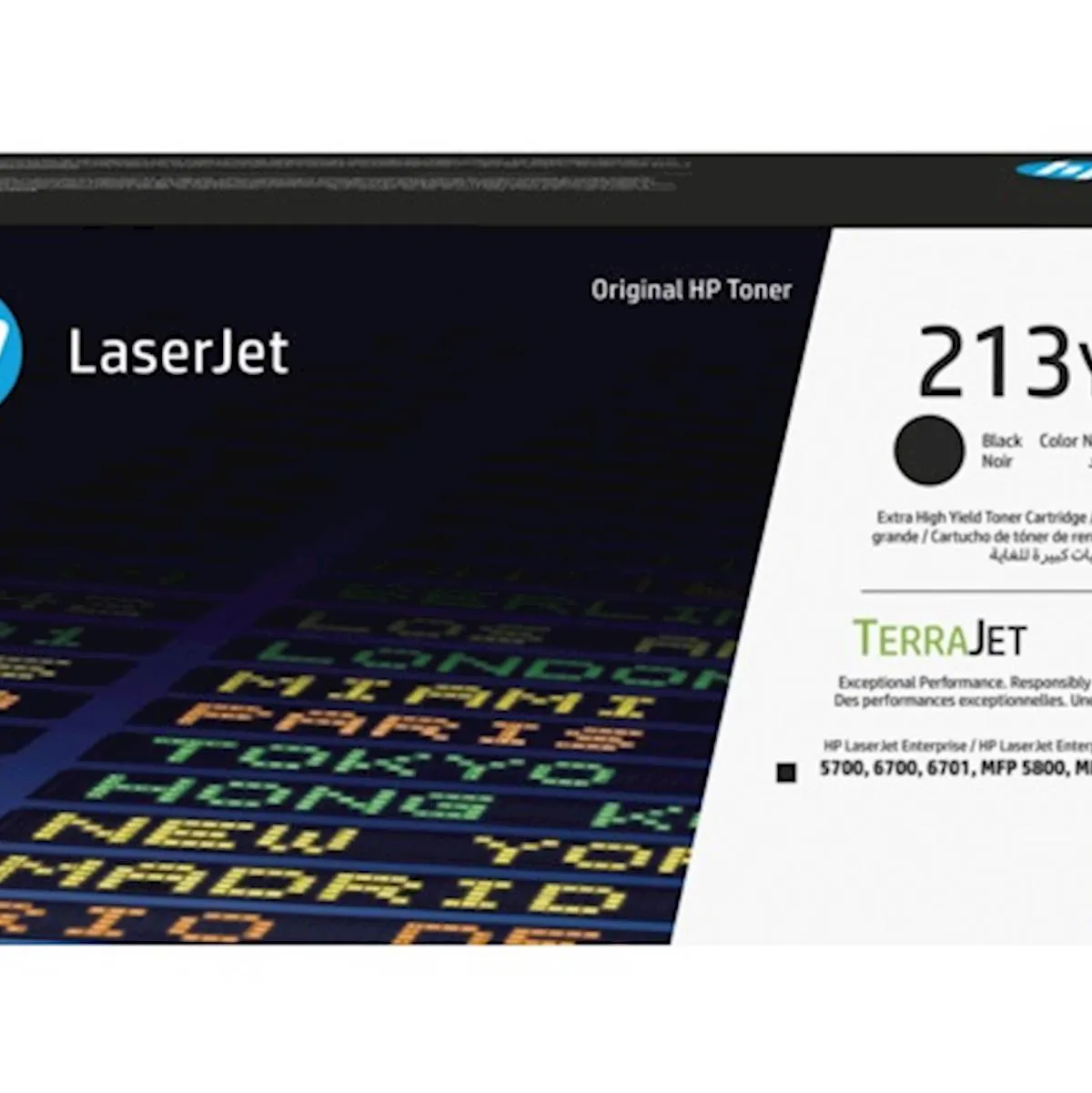 TONER HP 213Y ČRN ZA LJ ENTERPRISE SFP 5700, 6700, MFP 5800, 6800 ZA 18.000 STRANI