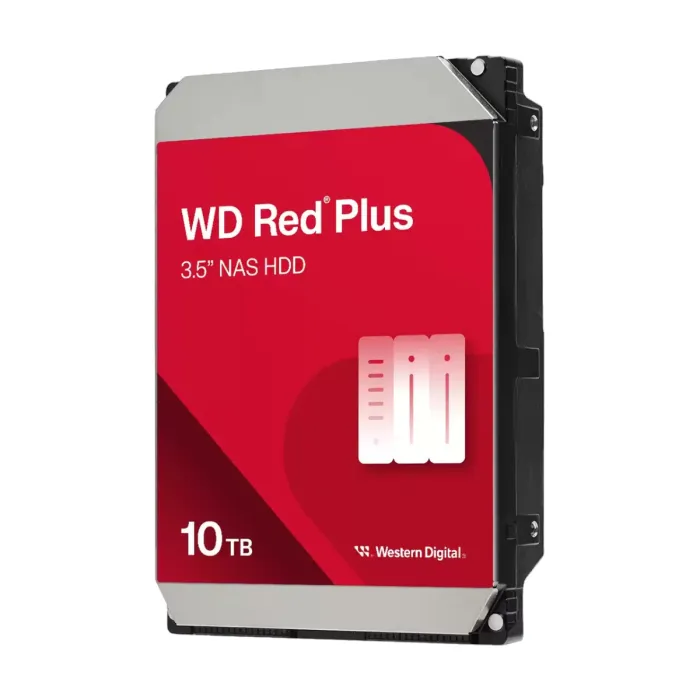 WD 10TB Red Plus 3,5" SATA 6Gb/s 7200rpm 512MB HDD disk