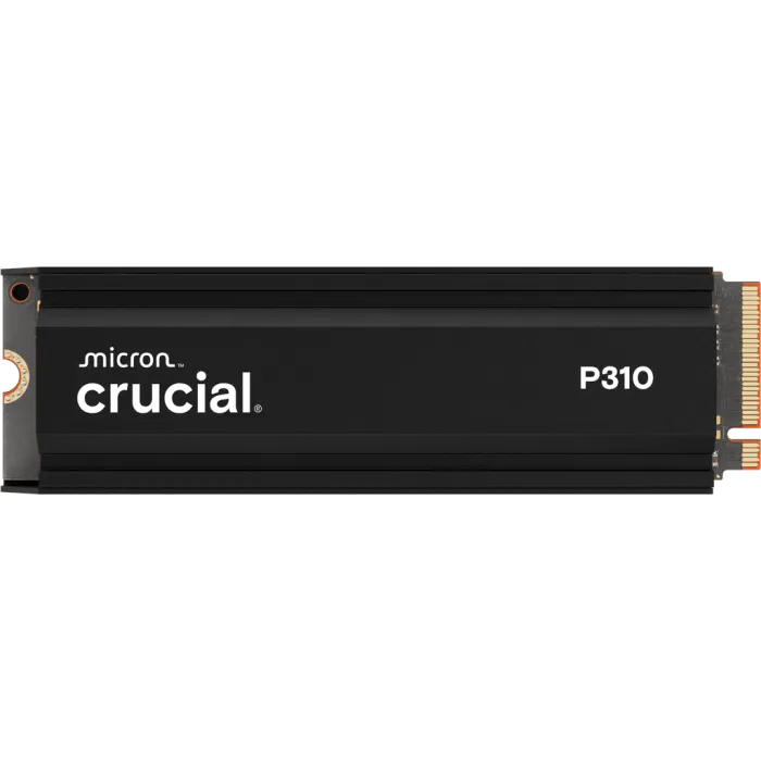 Crucial P310 1TB PCIe Gen4 NVMe 2280 M.2 SSD s hladilnikom