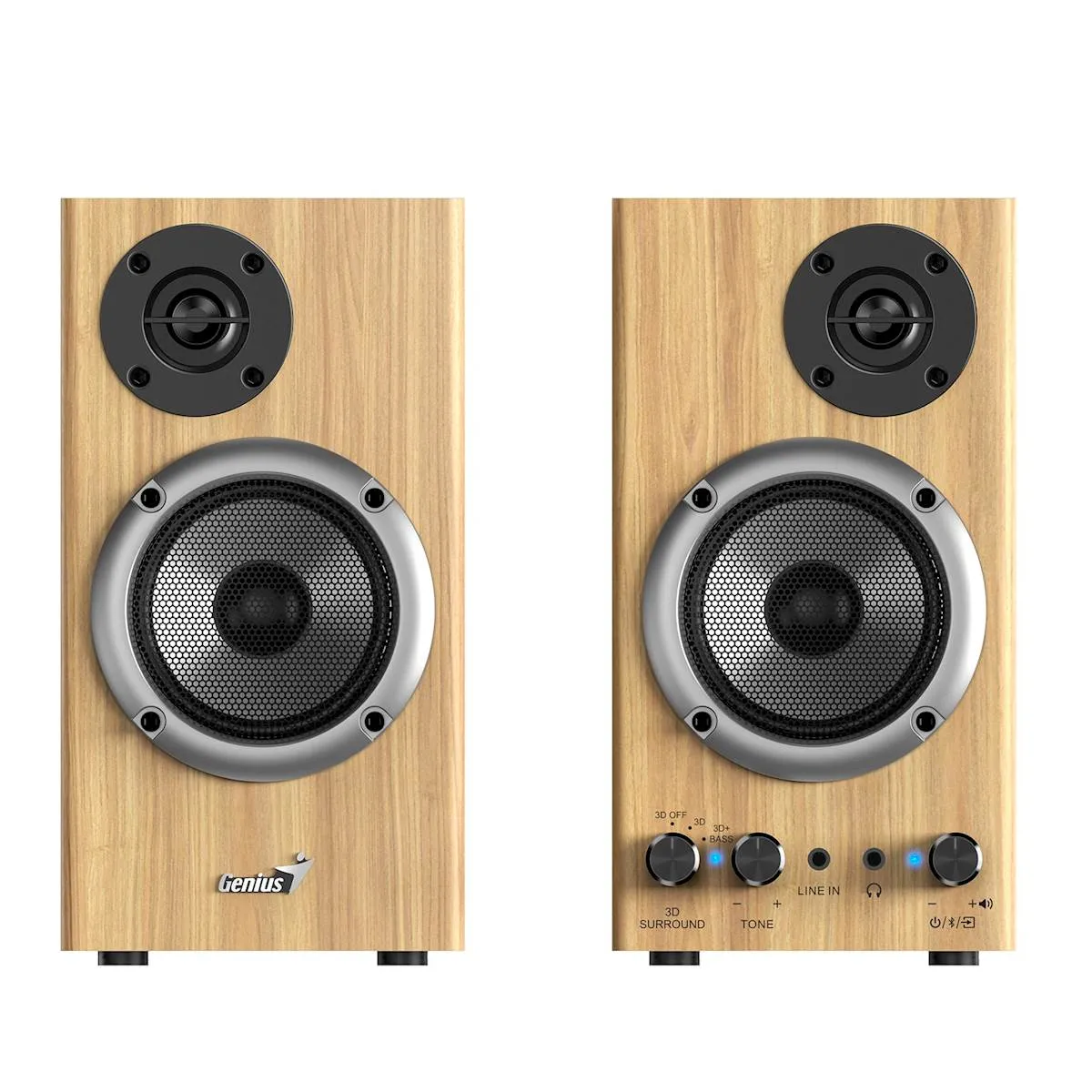 Zvočniki Genius HF-520BT borov les