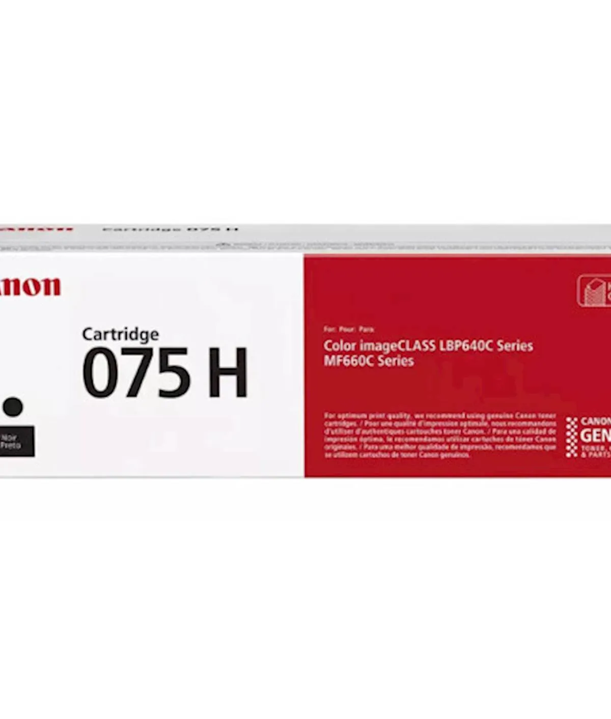 TONER CANON CRG-075YH Bk ČRN  ZA LBP64x, MF66x ZA 3.500 STRANI