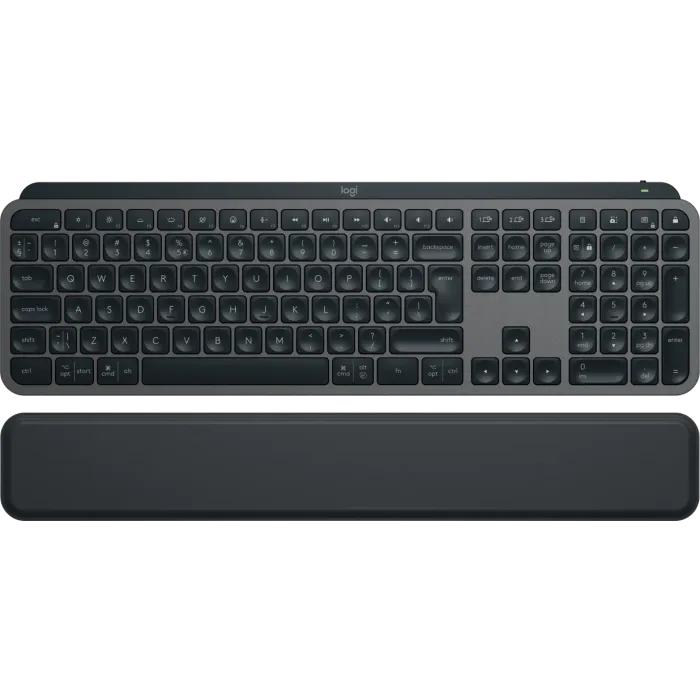 Tipkovnica Logitech brezžična desktop MX Keys S Plus SLO gravura