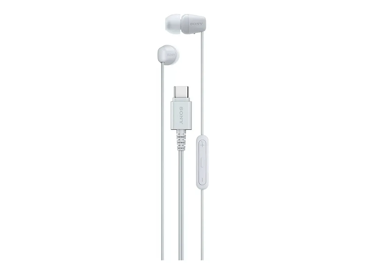 SONY IER-EX15C | USB-C® Wired In-ear Headphones White