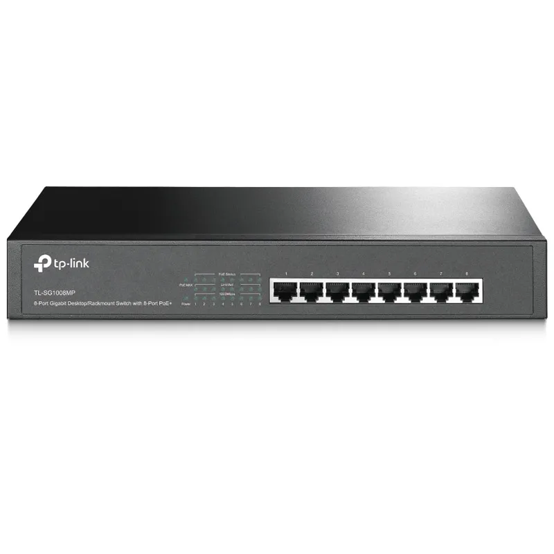 TP-LINK TL-SG1008MP 8-port gigabit PoE+ RJ45 mrežno stikalo switch