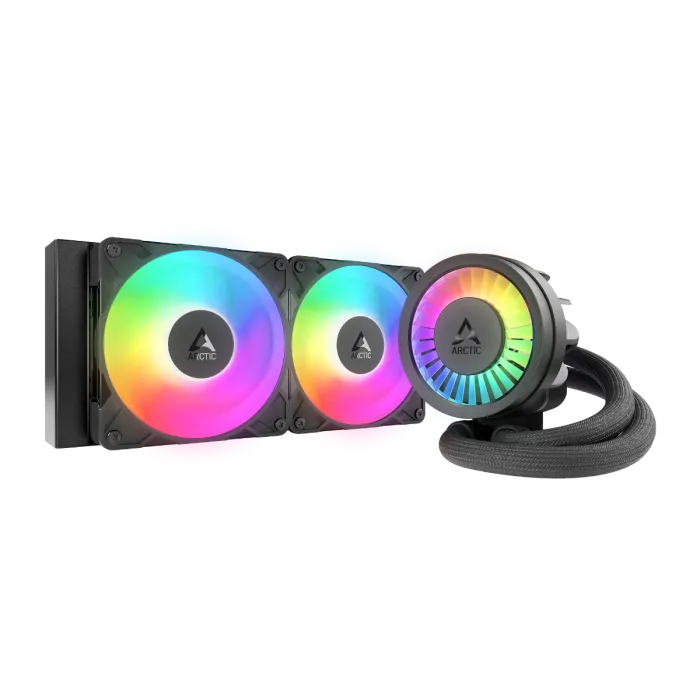 ARCTIC LIQUID FREEZER III PRO 240mm A-RGB vodno hlajenje za INTEL/AMD procesorje (črn)