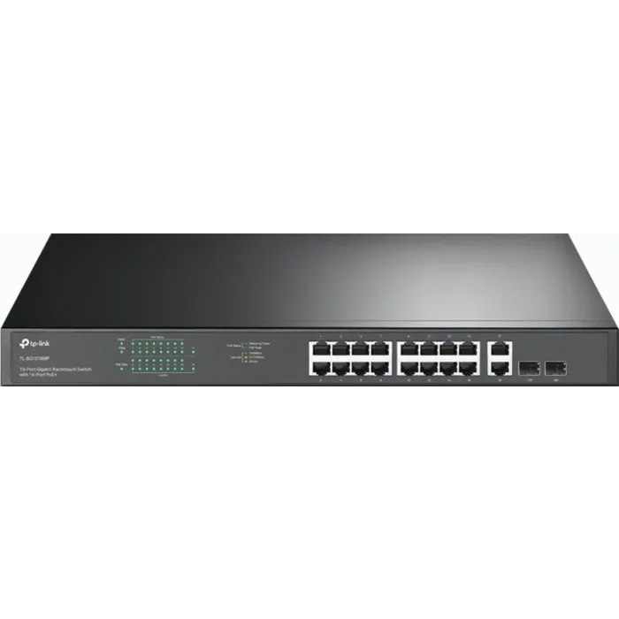 TP-LINK TL-SG1218MP Gigabit stikalo 18-port Gigabit s 16-Port PoE+ port 2× Combo Gigabit SFP