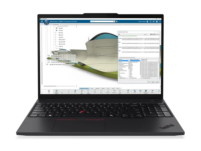 LENOVO ThinkPad P16s G4 Intel Core Ultra 7 255H 16inch WUXGA 32GB 1TB RTX PRO 500 W11P black 3Y
