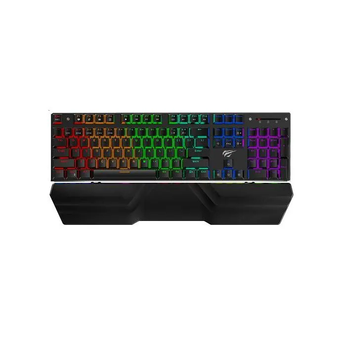 HAVIT Gamenote USB mehanska tipkovnica HV-KB498L  - SLO znaki