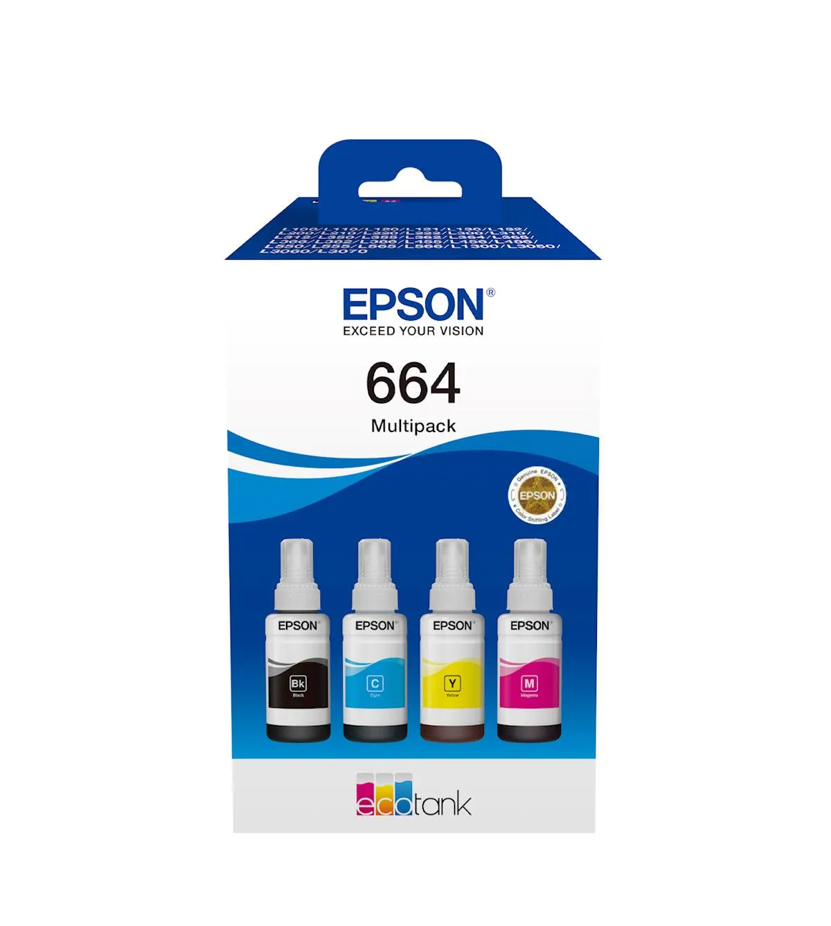 KOMPLET 4x STEKLENIČK EPSON SERIJA 664