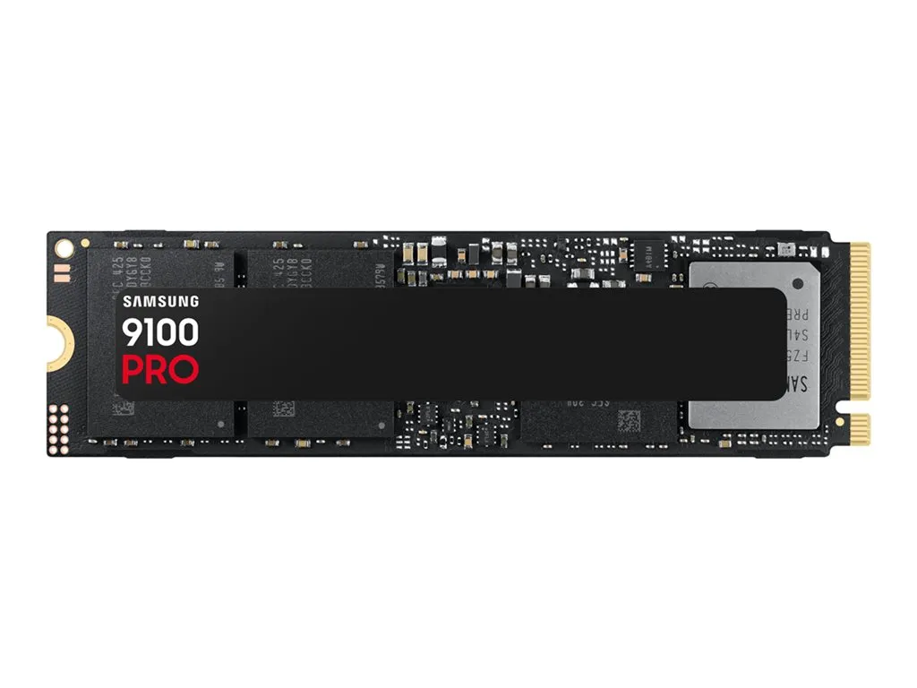 SAMSUNG 9100 PRO SSD NVMe M.2 1TB PCIe 5.0 14.700 MB/s Read 13.300 MB/s Write Internal SSD for Gaming and video editing Black