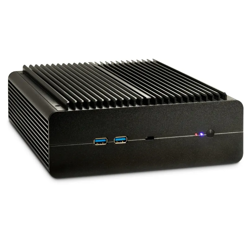 INTER-TECH Mini ITX IP-60 črno ohišje