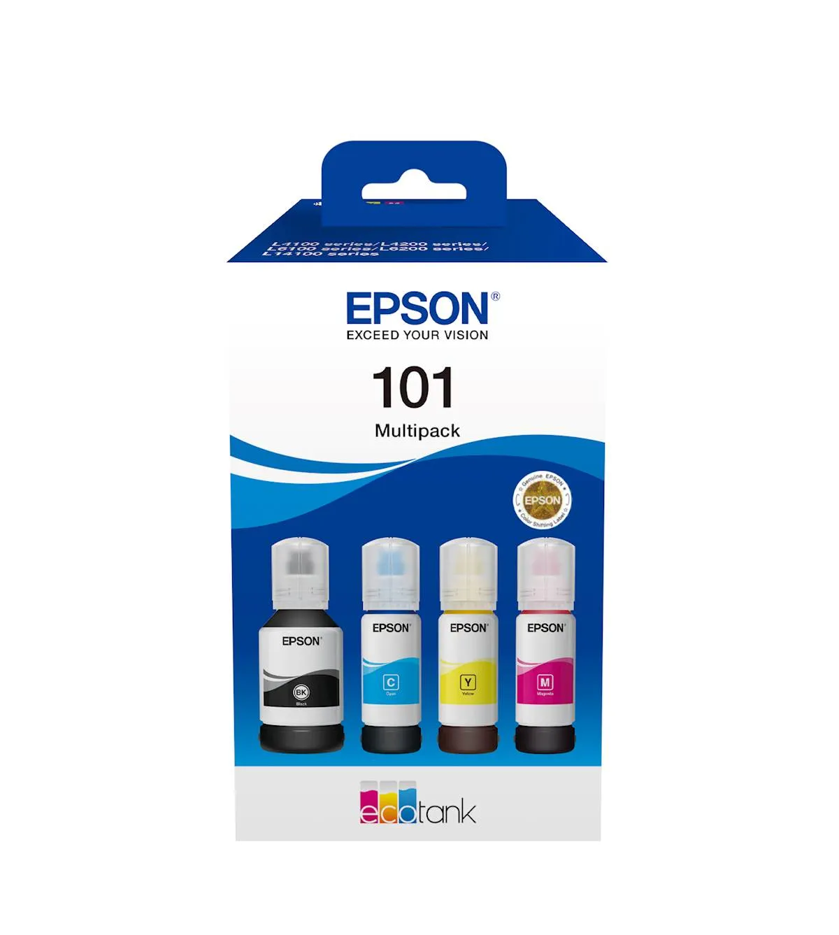 KOMPLET 4x STEKLENIČK EPSON SERIJA 101