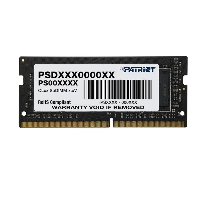 Patriot Signature Line 8GB DDR4-3200 SODIMM PC4-25600 CL22, 1.2V