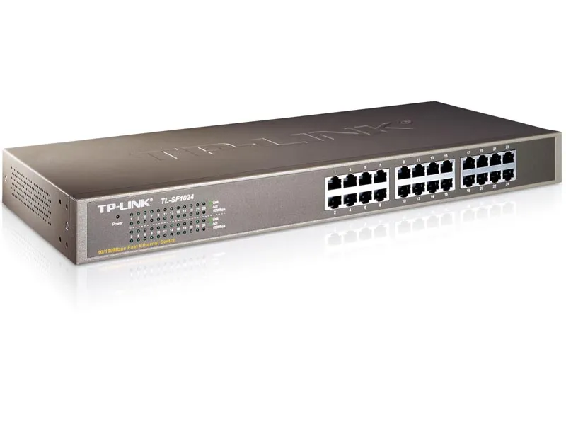 TP-LINK TL-SF1024 24-port 10/100Mbps RJ45  rack mrežno stikalo switch