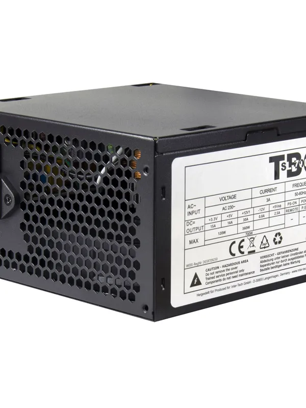 INTER-TECH SL-700 Plus TBO 700W ATX napajalnik - bulk pakiranje