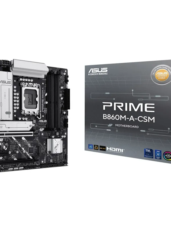ASUS Prime B860M-A-CSM LGA1851 DDR5 MicroATX osnovna plošča