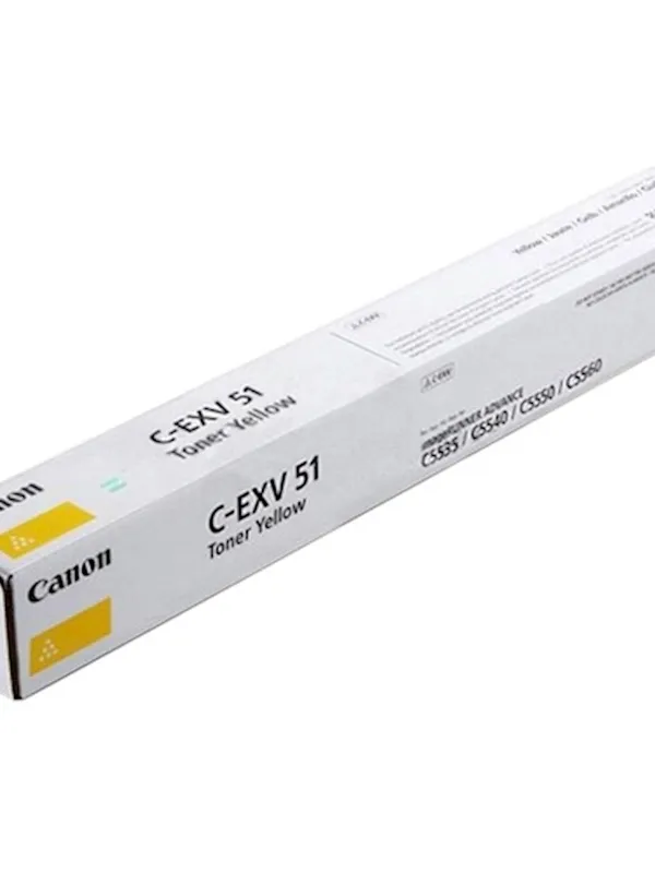 TONER CEXV51Y za iRAC55xx ( 60.000 izp.)