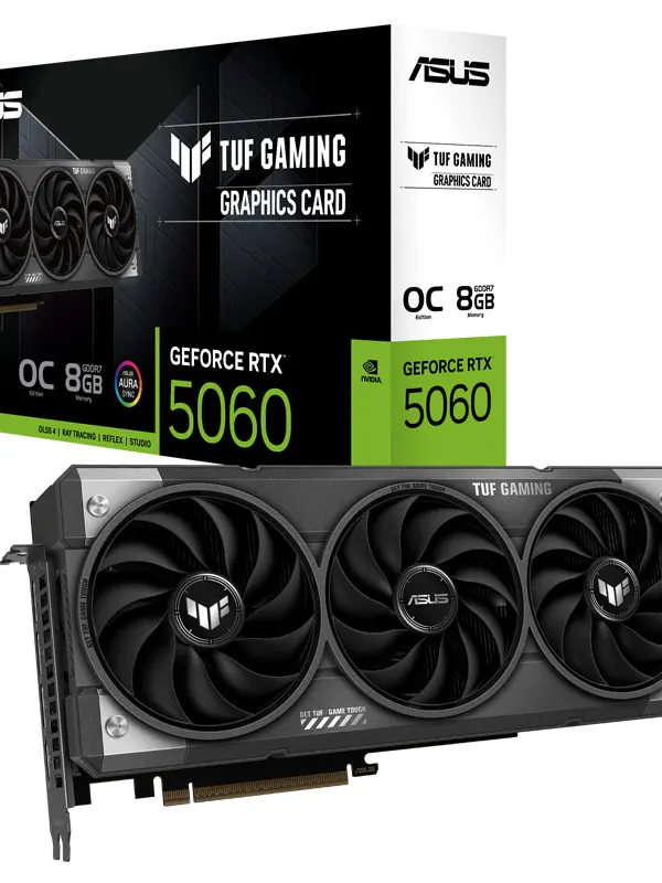 ASUS TUF GeForce RTX 5060 OC 8GB GDDR7 TUF-RTX5060-O8G-GAMING grafična kartica