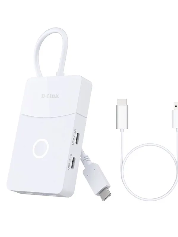D-LINK DUP-501 5 v1 USB razdelilec, Brezžični HDMI, 100W PD