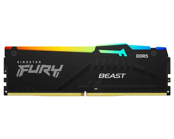 KINGSTON 16GB 6000MT/s DDR5 CL36 DIMM FURY Beast RGB EXPO