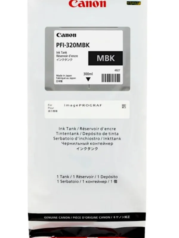 ČRNILO CANON PFI-320 MATTE ČRNA ZA TM200/205/300/305 300ml