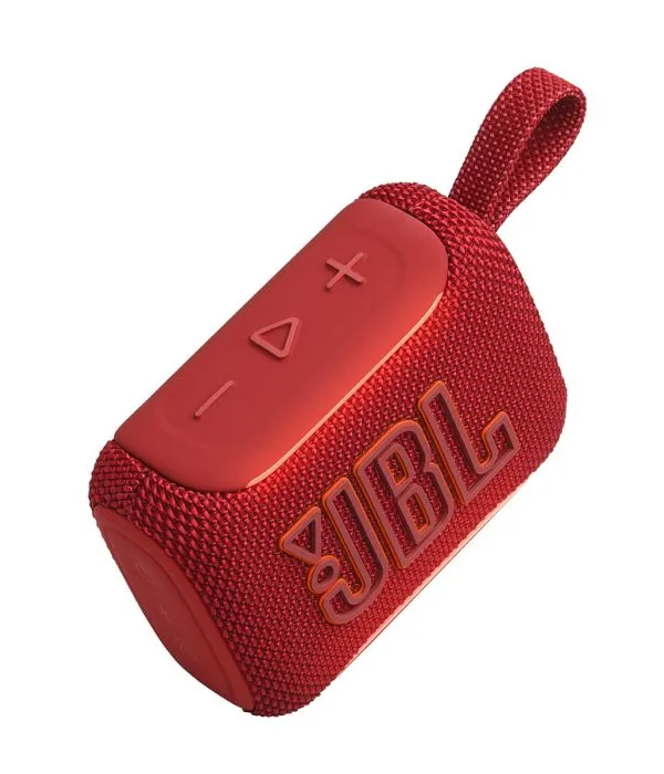 JBL GO 5 Bluetooth prenosni zvočnik, rdeč