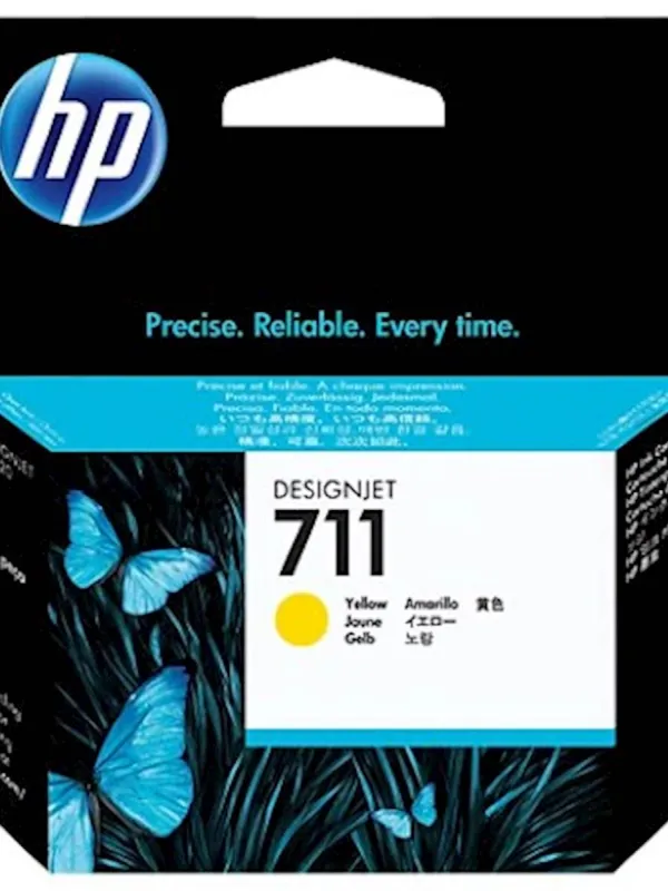 ČRNILO HP 711 RUMENA 711 ZA DESIGNJET T520/T120 29ml     *czuk