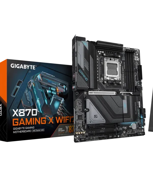 GIGABYTE X870 GAMING X WIFI7, DDR5, SATA3, USB4, DP, 2.5GbE, WiFi 7, AM5 ATX