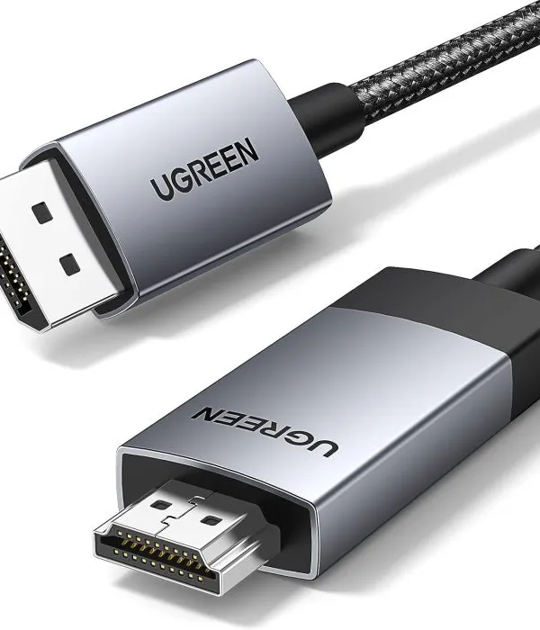UGREEN DisplayPort na HDMI kabel 4K@60Hz HDR Active DP 1.2 v HDMI 2.0, 2M