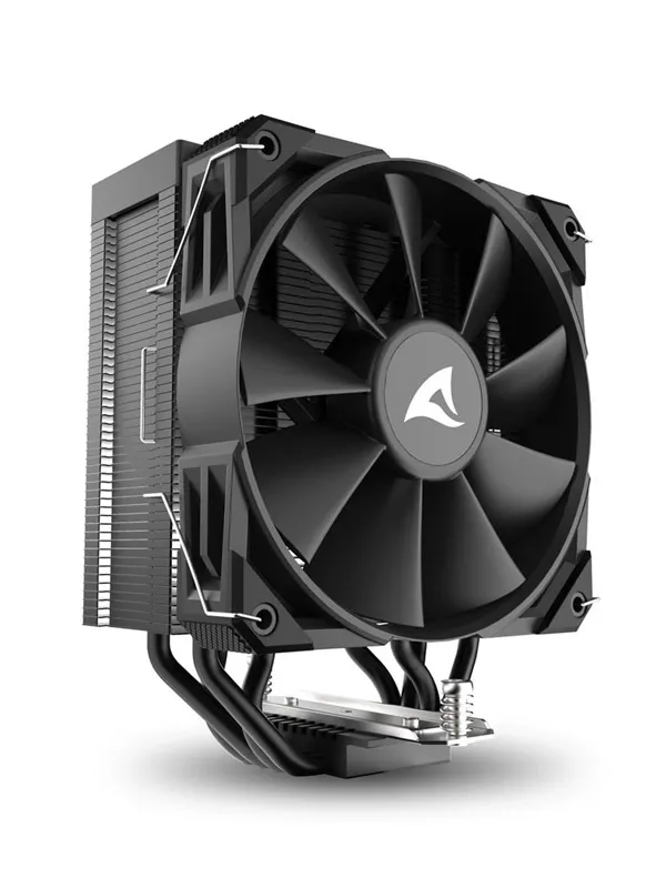 SHARKOON CPU A40 BLACK AIR COOLER 120mm PWM 220W procesorski hladilnik