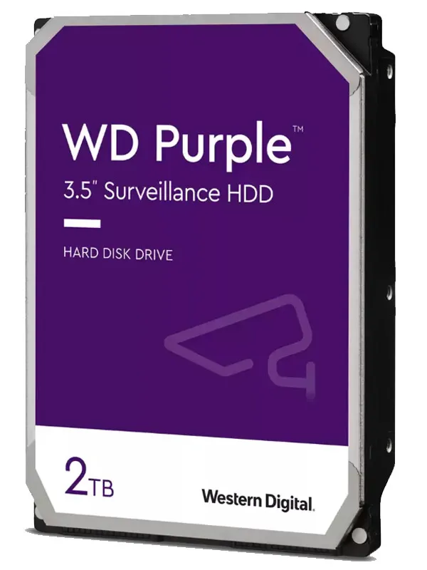 WD Purple 2TB 3,5" SATA3 64MB 5400rpm trdi disk WD23PURZ