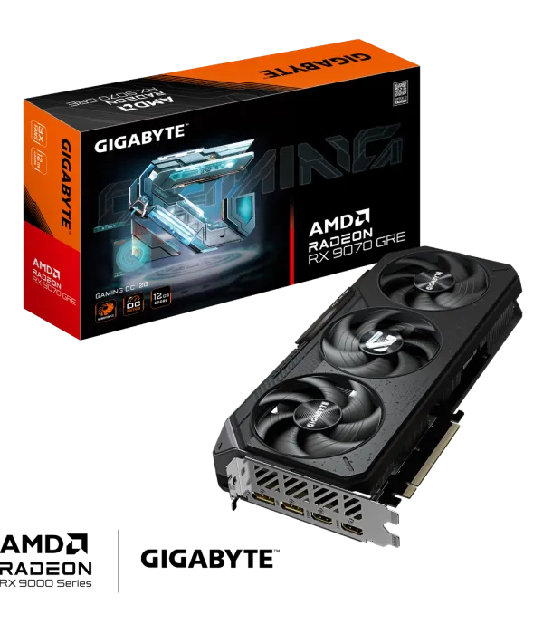Grafična kartica GIGABYTE Radeon RX 9070 GRE GAMING OC 12G, 12GB GDDR6, PCI-E 5.0