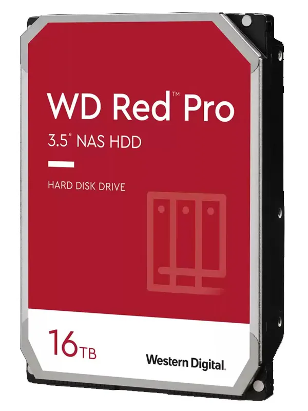 WD Red Pro 16TB 3,5" SATA3 512MB 7200rpm NAS trdi disk WD161KFGX